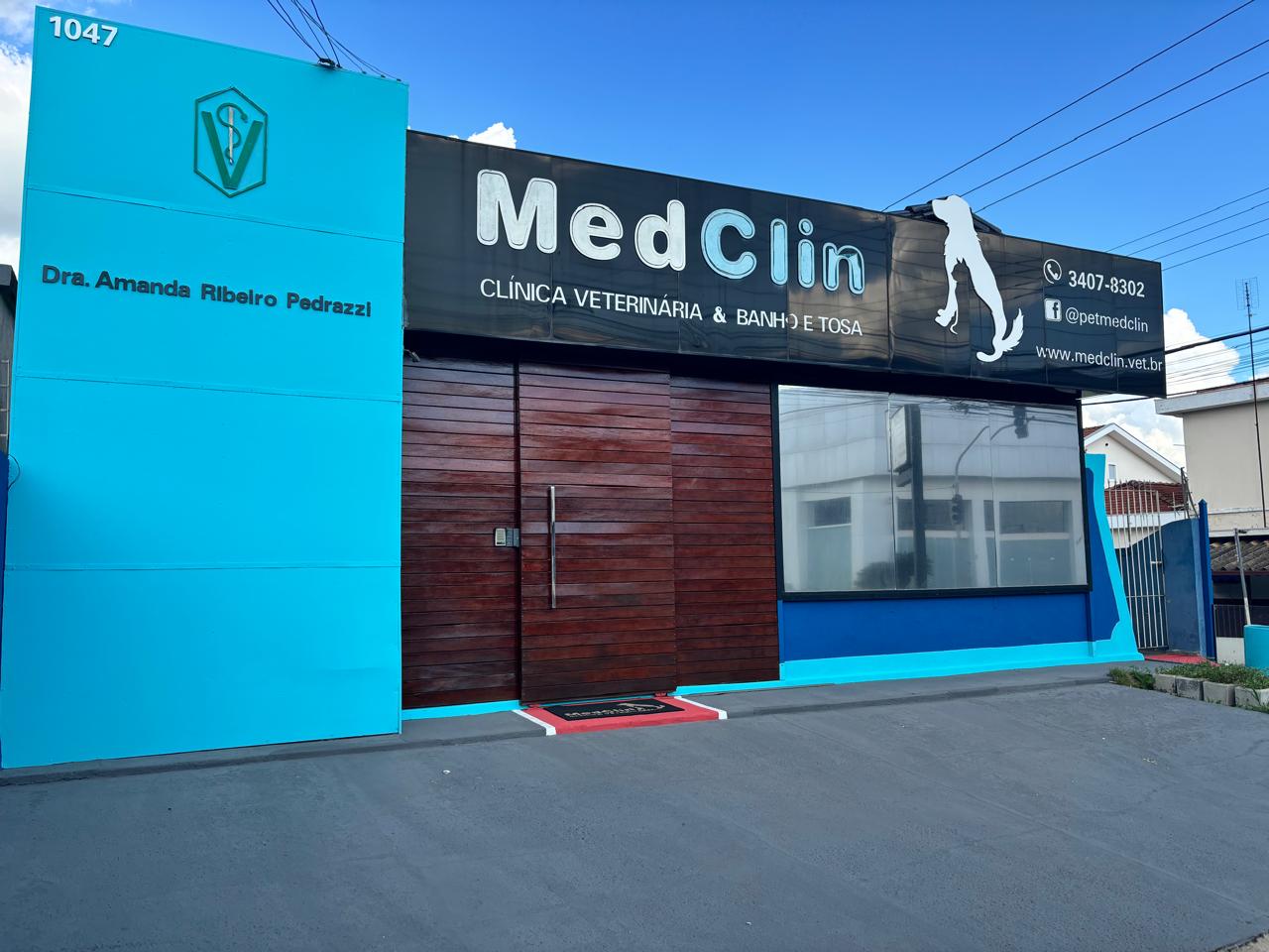 Fachada da Clínica MedClin - Dra. Amanda Ribeiro Pedrazzi
